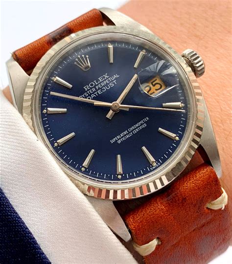 rolex light blue dial replica|rolex vintage blue dial.